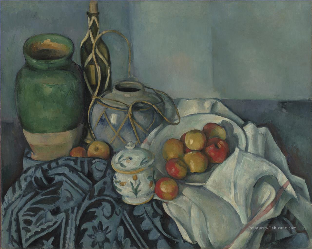 Nature morte aux pommes 1894 Paul Cézanne Peintures à l'huile